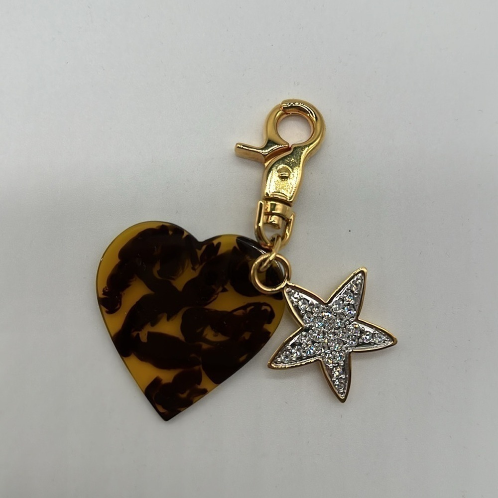 Joan Rivers Heart & Stars Purse Charm - Picture 2 of 4